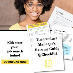 Product Managers Resume Guide and Checklist