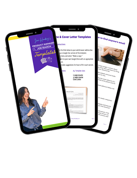 Product Manager's Job Search Templates Kit Product Manager's Job Search Templates Kit