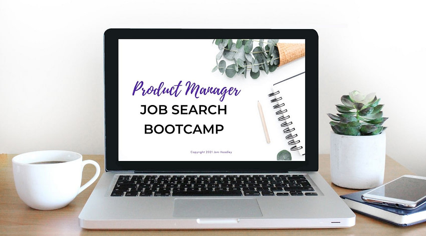 Hero Image for PM Job Search Bootcamp Macbook